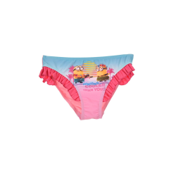 Culetin - bikini niña Minions - Cooler than you!! celeste - rosa 3 años 98cm