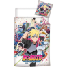 Funda nórdica Boruto Naruto Next Generation 140×200cm - 63x63cm