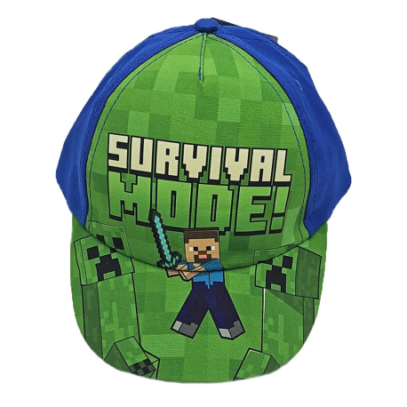 Gorra Minecraft - Survival Mode! 54cm