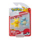 Figura Pokémon Battle Pack Squirtle y Pikachu 5cm