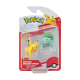 Figura Pokémon Battle Pack Bulbasaur y Pikachu 5cm