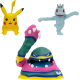 Figura Pokémon Battle Pack Machop, Pikachu, Alolan Muk 5cm