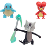 Figura Pokémon Battle Pack Magby, Squirtle, Alolan Marowak 5cm