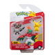 Figura Pokémon Battle Pack Pikachu, Perrserker, Hawlucha 5cm