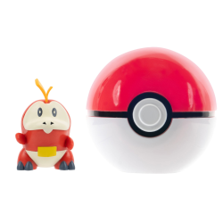 Figura Pokémon Clip'n'Go Poké Ball - Fuecoco 5cm