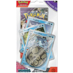 Blister de sobre de cartas Pokémon Scarlet & Violet - Temporal Forces - Carvanha (inglés)