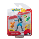 Figura Pokémon Battle Pack Snivy, Pawmi, Lucario 5cm