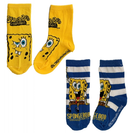 Calcetines niño Bob Esponja Talla 23-26