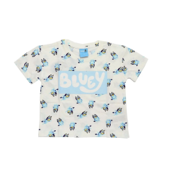 Camiseta niña Bluey blanca 2 años 92cm