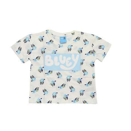 Camiseta niña Bluey blanca 3 años 98cm