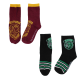 Calcetines niño Harry Potter - Gryffindor y Slytherin Talla 35-38