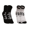 Calcetines niño Harry Potter negro - gris Talla 23-26