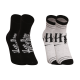 Calcetines niño Harry Potter negro - gris Talla 31-33