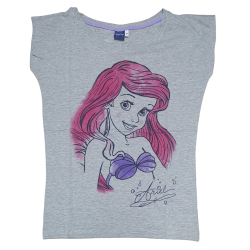 Camiseta serñora La Sirenita - Ariel gris Talla L
