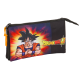 Estuche portatodo triple Dragon Ball Super - Goku 22x3x12cm