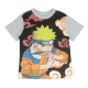 Pijama manga corta niño Naruto gris 4 años 104cm