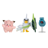 Pack de tres Figuras Pokémon Clefairy, Beldum, Sirfetch'd 5cm