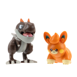 Figura Pokémon Battle - Tyrunt y Pawmi 5cm