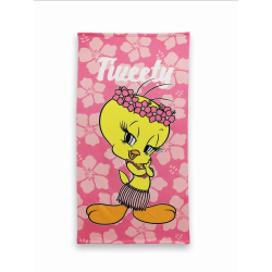 Toalla microfibra Looney Tunes - Tweety (Piolín) 70x140cm