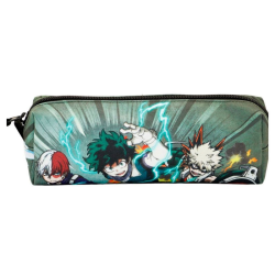 Estuche portatodo My Hero Academia - Izuku, Shoto Todoroki y Bakugo 21x7x5.5cm