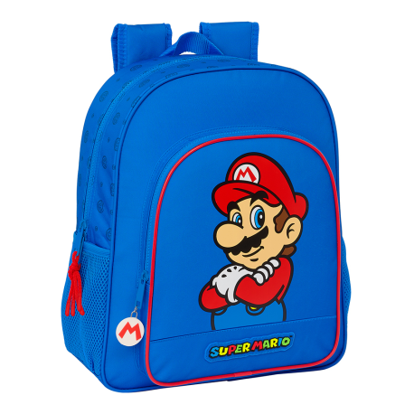 Mochila Super Mario Bross - Super Mario Play 38cm adaptable a carro