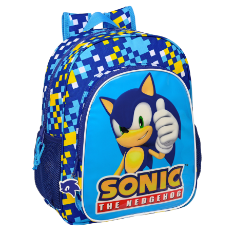 Mochila Sonic - Speed 38cm adaptable a carro