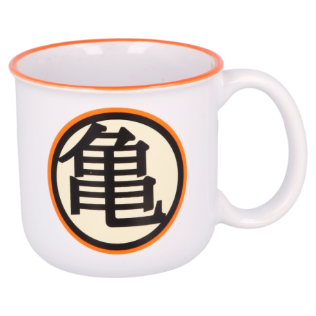 Taza cerámica Dragon Ball blanca 400ml