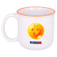 Taza cerámica Dragon Ball blanca 400ml