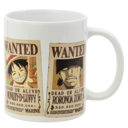 Taza cerámica One Piece - Wanted 325ml