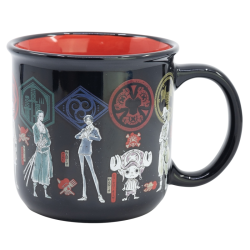 Taza cerámica One Piece - Personajes 400ml