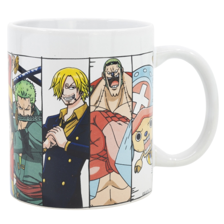 Taza cerámica One Piece - Crew Battle 325ml