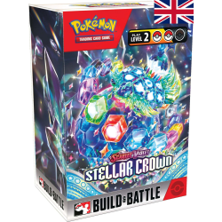 Build and Battle Box Pokémon Scarlet & Violet 7 Stellar Crown (inglés)