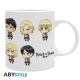 Taza cerámica Attack on Titan - All Chibis 320Ml