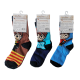 Pack de tres calcetines niño Harry Potter Talla 27-30