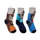 Pack de tres calcetines niño Harry Potter Talla 27-30