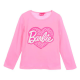 Camiseta niña manga larga Barbie rosa 8 años 128cm