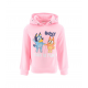 Sudadera niña Bluey rosa 4 años 104cm CONFECCIONADA CON MATERIALES RECICLADOS