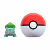 Figura Pokémon Clip'n'Go Poké Ball - Bulbasaur 1 5cm