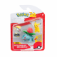 Pack de 3 Figuras Pokémon Battle - Pikachu 2, Jangmo-o, Ivysaur 5cm